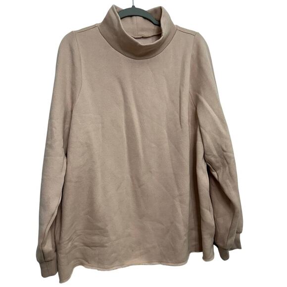 Madewell MWL women’s NWT’s Betterterry relaxed Turtleneck Sweatshirt. Size XXL - Picture 1 of 8